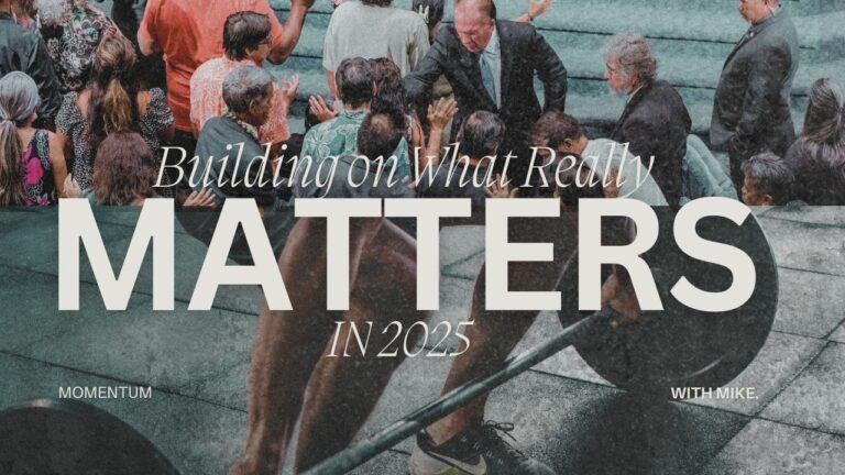Building on What Matters in 2025
