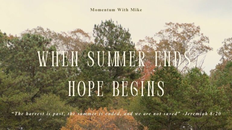 When Summer Ends, Hope Begins.