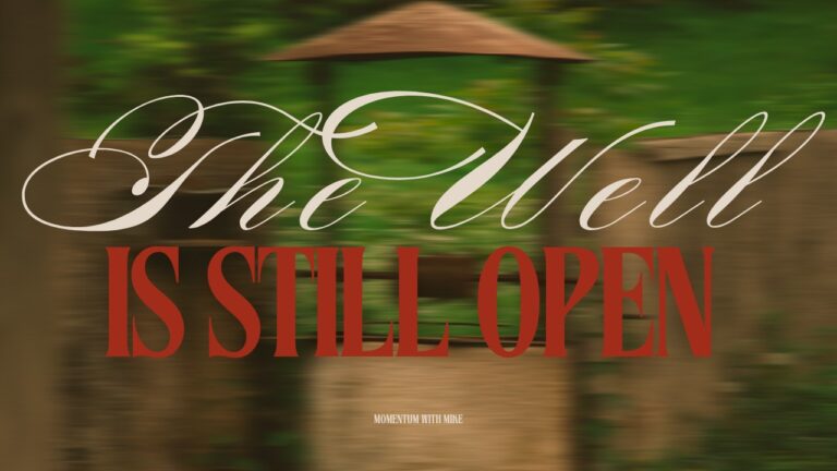 The Well Is Still Open