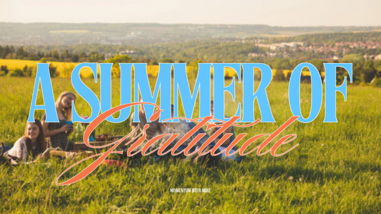 Start the Summer With a Thank You