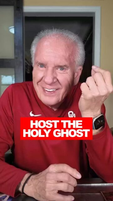 You need to host the Holy Ghost!