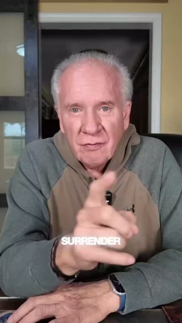 Will you surrender to God's glory?